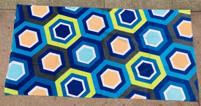 变色毛巾 蜂窝花纹