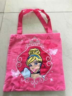 银粉印花沙滩袋